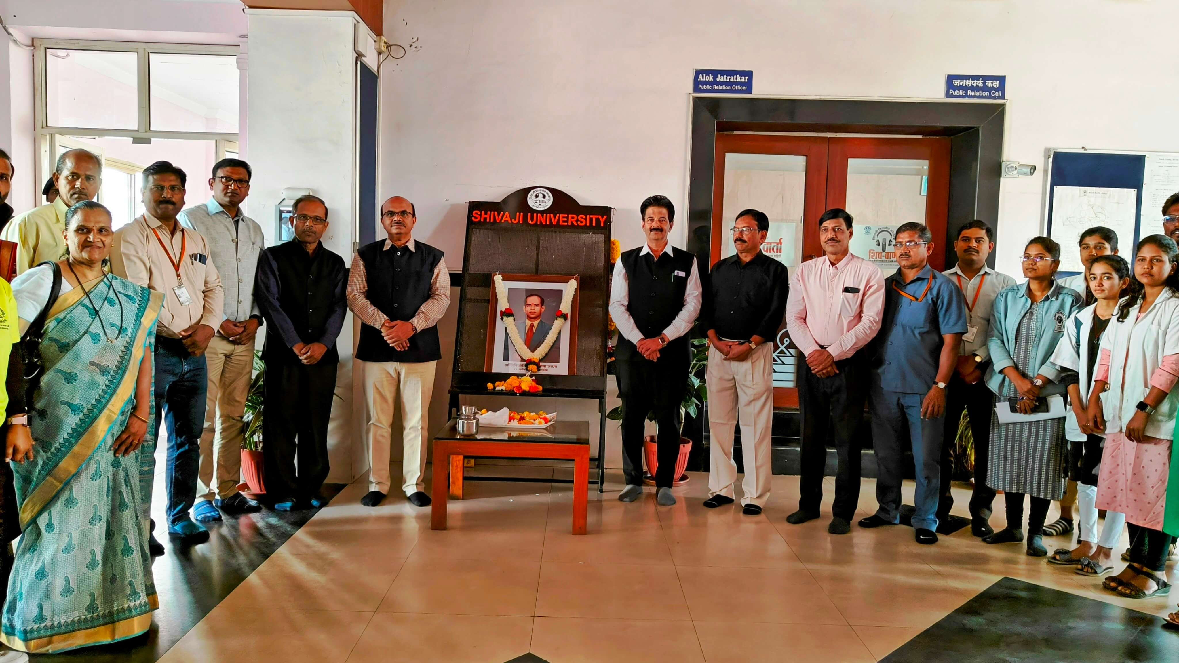 On the birth anniversary of Khashaba Jadhav BMI screening camp in university